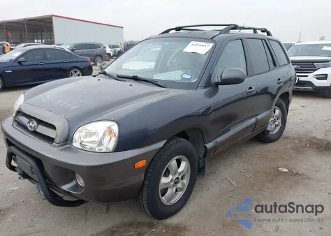 2006 Hyundai Santa Fe Gls z USA, uszkodzony, nr VIN KM8SC13D16U105681
